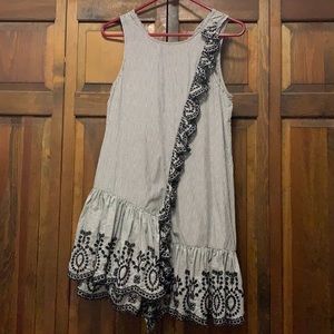 BP. Black and white swing dress